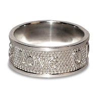 sterling silver fhl celtic ring 8mm