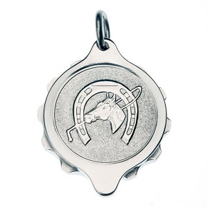 Horse/Horseshoe pendant (225-156) 