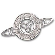 sterling silver fhl celtic brooch